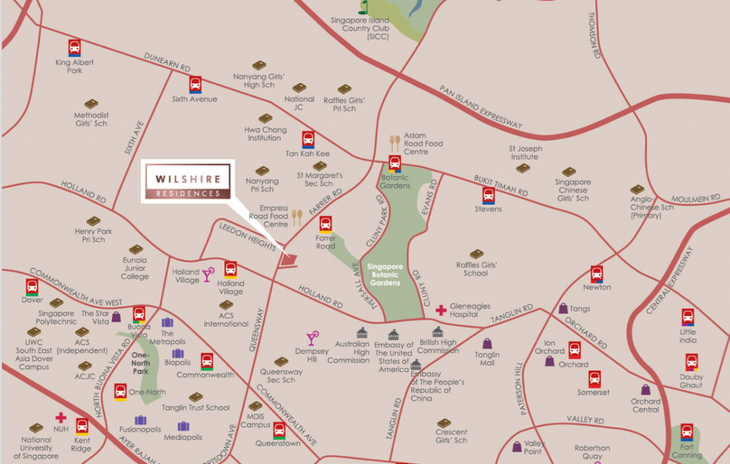 Wilshire Residences Location